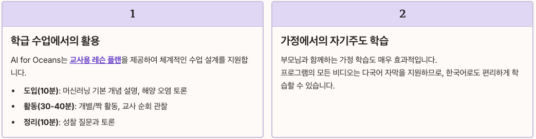 교사와 학부모를 위한 활용 가이드 정리