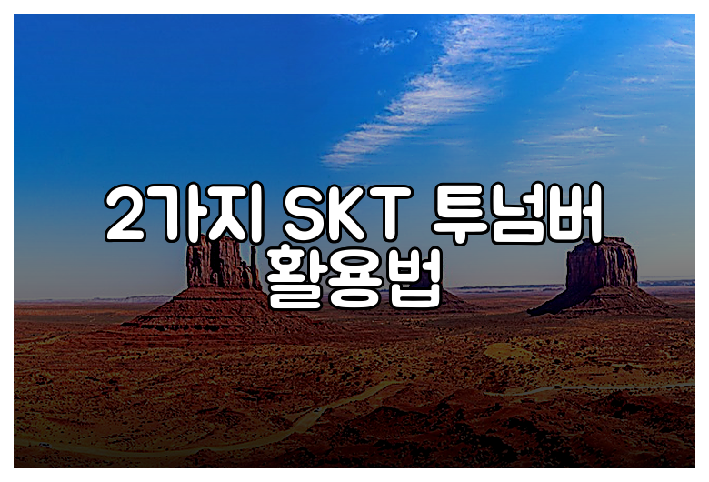 2가지 SKT 투넘버 활용법