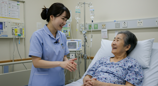 암환자 의료비 지원; 간호사 설명