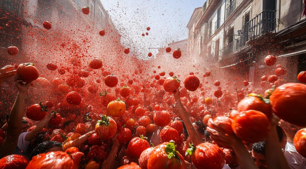 스페인의 이색 축제: 라 토마티나(La Tomatina)