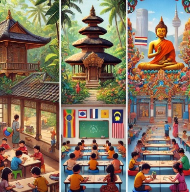 동남아 유치원 비교 (발리, 태국, 말레이시아)