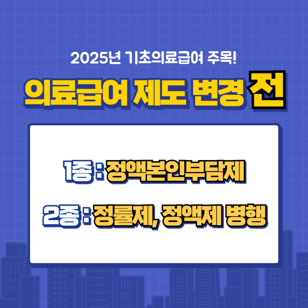 의료급여 제도 변경 전