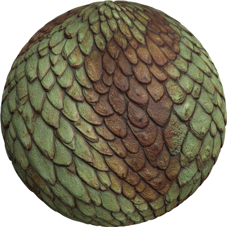 Colorful Scale texture for a dragon 10