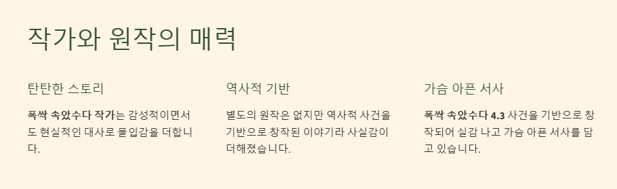 폭싹 속았수다 4.3