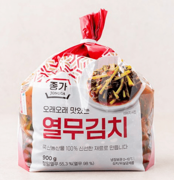 종가 오래오래 맛있는 열무김치