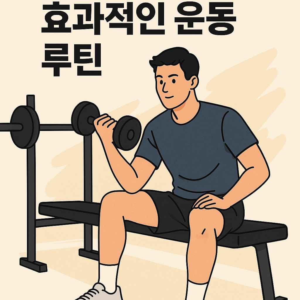 주 3회로 만드는 효과적인 운동 루틴