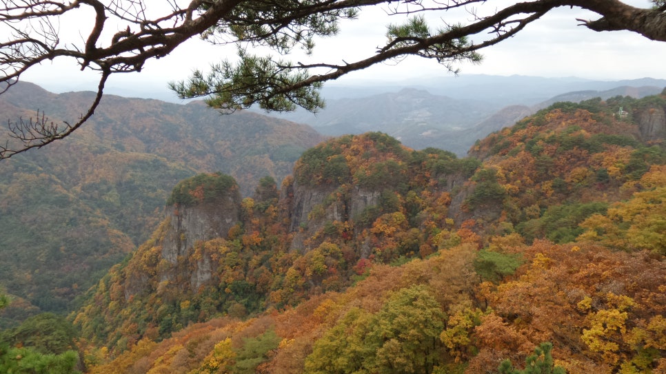 100대 명산 등산하기 첫번째 봉화 청량산은 소금강이라 불릴 만큼 아름다운 암봉과 깊은 계곡&amp;#44; 고요한 사찰 청량사가 조화를 이루는 경북 봉화의 대표 명산 