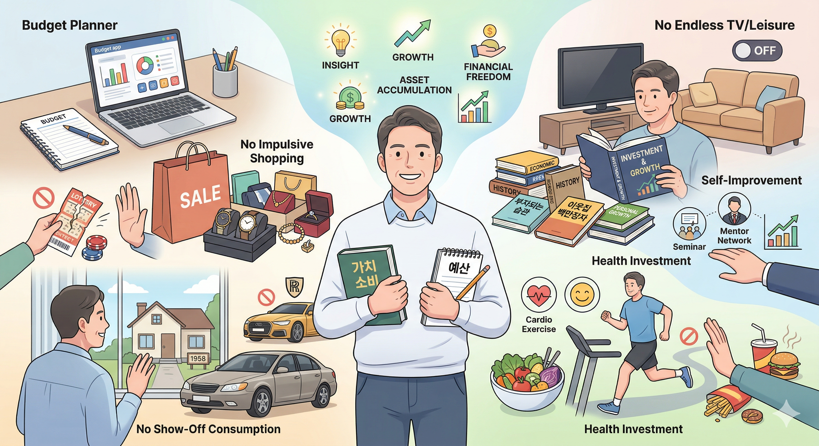 부자들이 절대 하지 않는 소비 습관