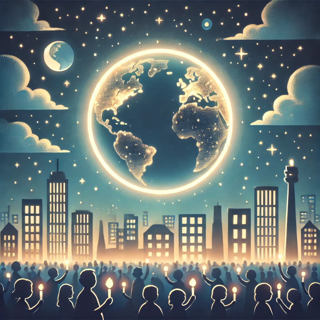 2025 어스아워: 지구를 위한 1시간의 약속