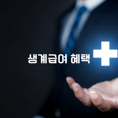 생계급여 수급자 혜택