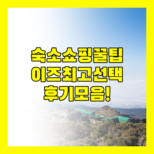 이즈 숙소 비교 가이드 당신의 여행 ..