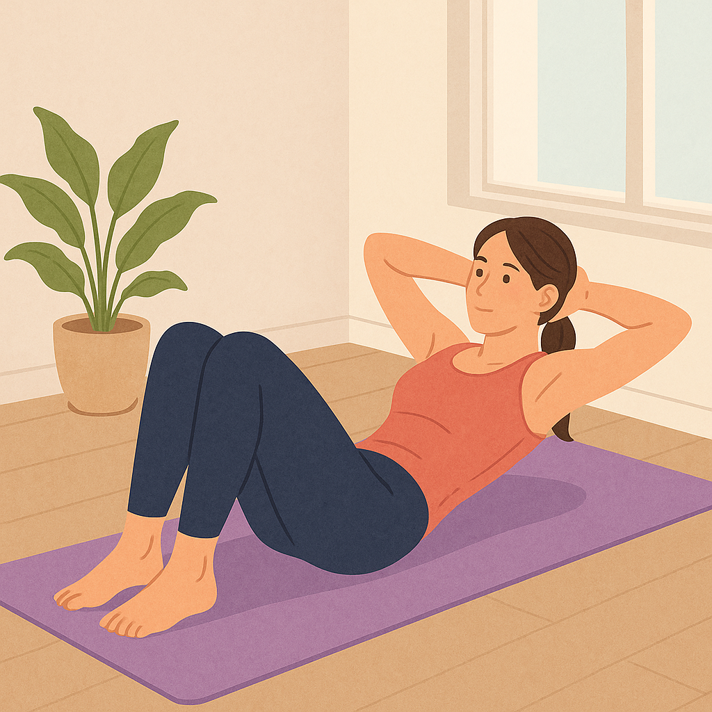 허리 코어 운동