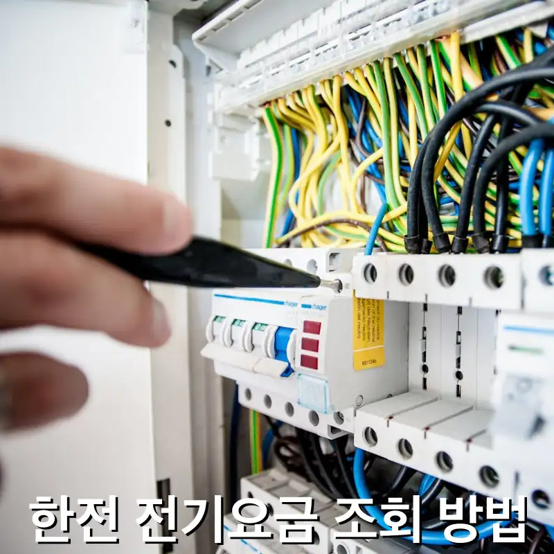 한전 전기요금 조회 썸네일