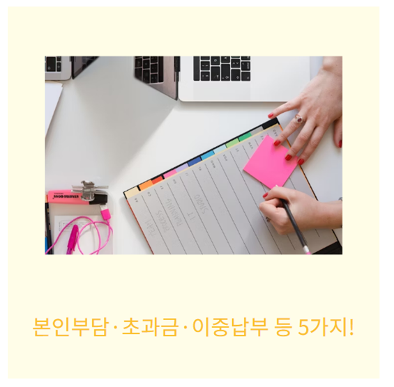 건강보험 환급금 종류