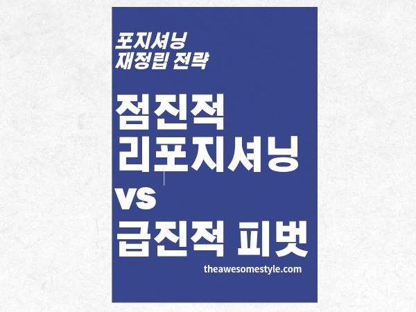 2편. 점진적 리포지셔닝 vs 급진적 피벗, 언제 어느 방법을 쓰나
