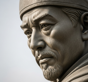 이순신 장군의 고뇌와 결단이 느껴지는 동상