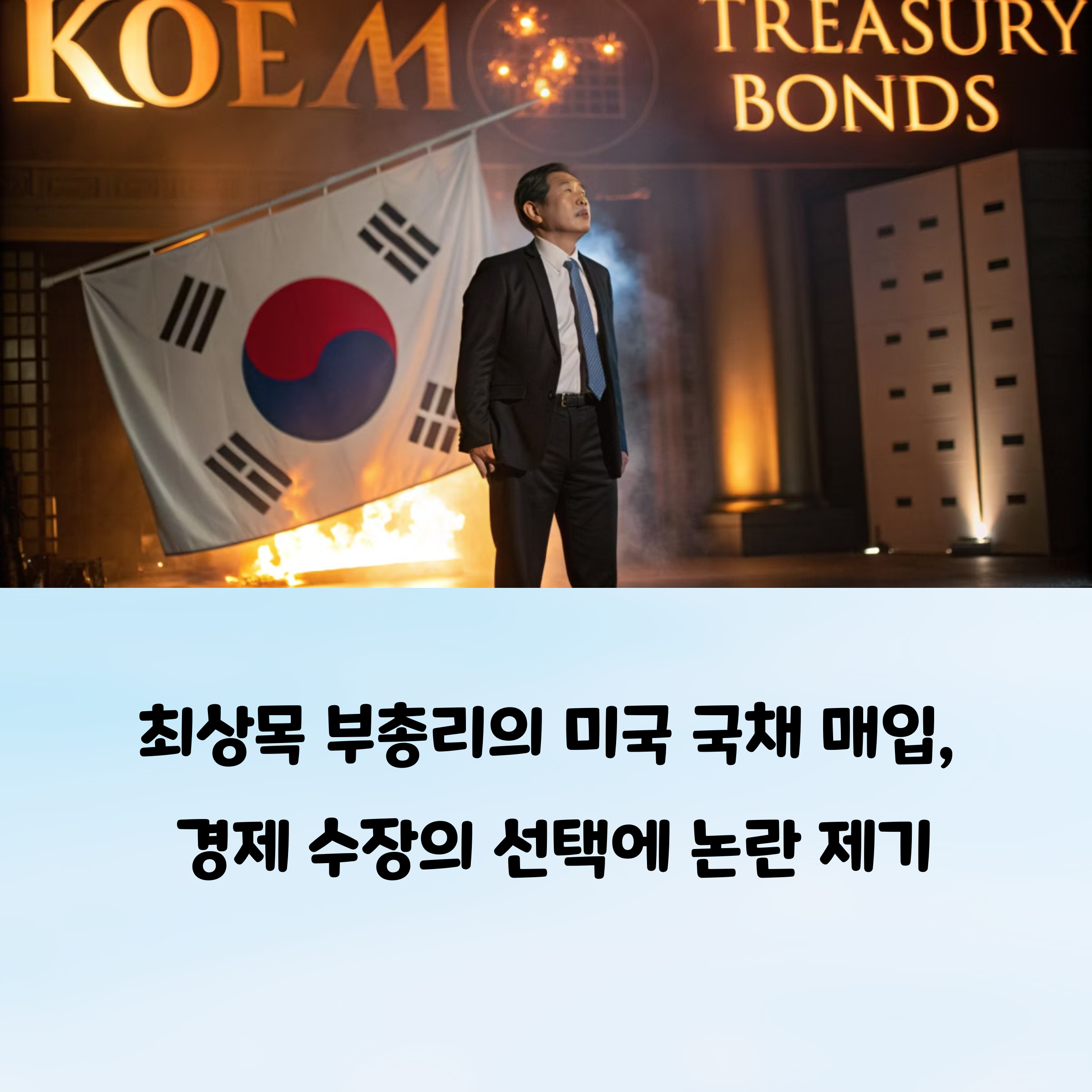 최상목 대행 미국 국채, 무엇이 문제인가?