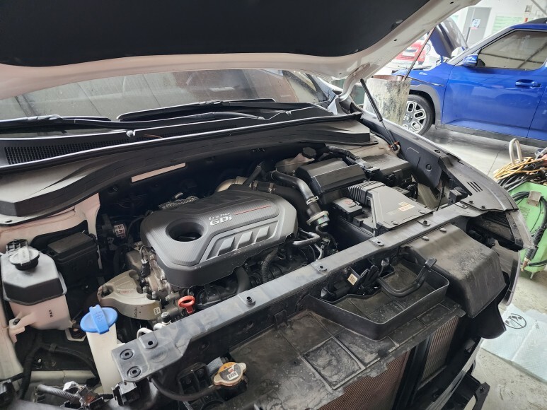 디젤차 시동 자동차 예열