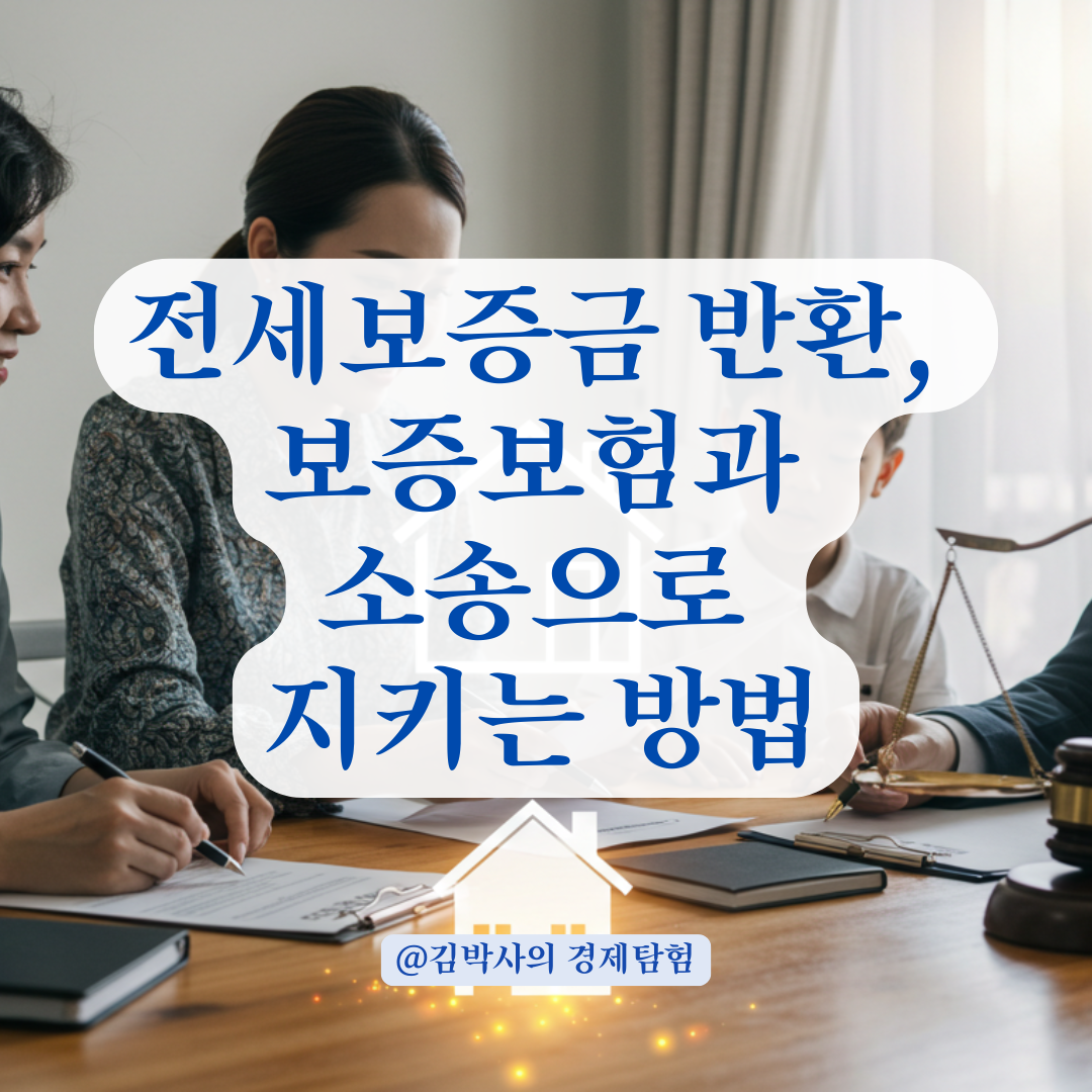 전세보증금 반환 거부, 보증보험 활용부터 대응까지 핵심 정리.