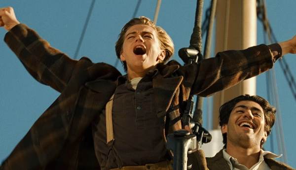 타이타닉호를 탑승하고 좋아하는 잭과 친구