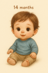 14개월 아기 이미지