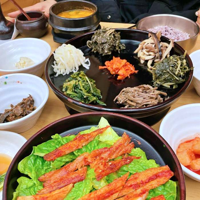 생생정보 산채정식 맛집