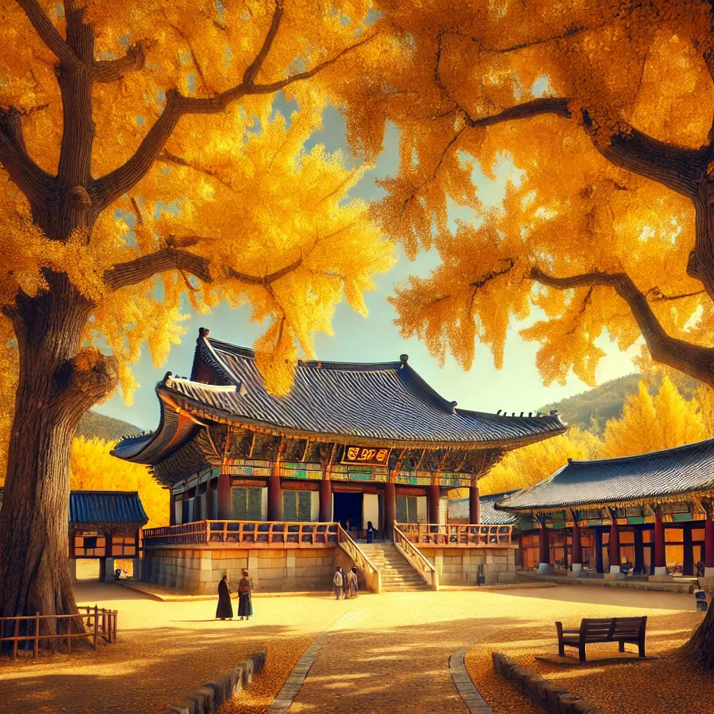 경북 은행나무 단풍 명소