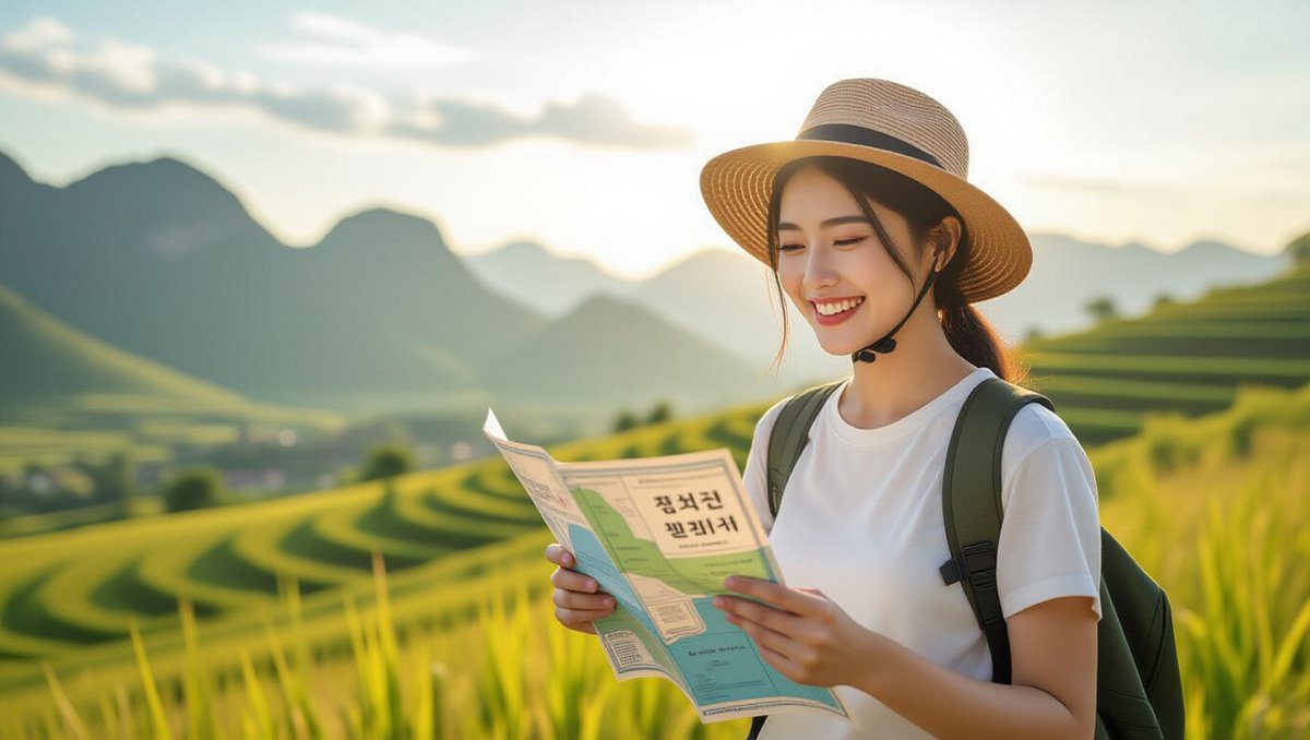 베트남 한글 지도 ; 여행 필수