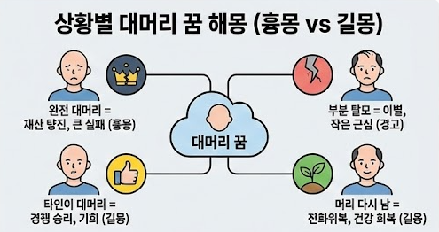 대머리가 되는 꿈