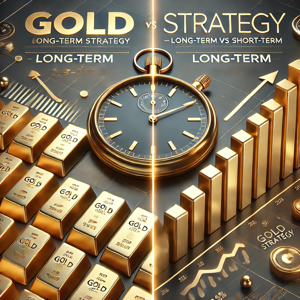 금 투자 전략 비교 &ndash; 장기 vs 단기, 무엇이 더 좋을까? 나에 맞는 금 투자 전략