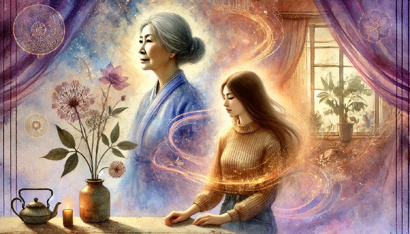 돌아가신 어머니와 대화하는 꿈 해몽 의미와 심리적 해석, 불안 증상과 운세