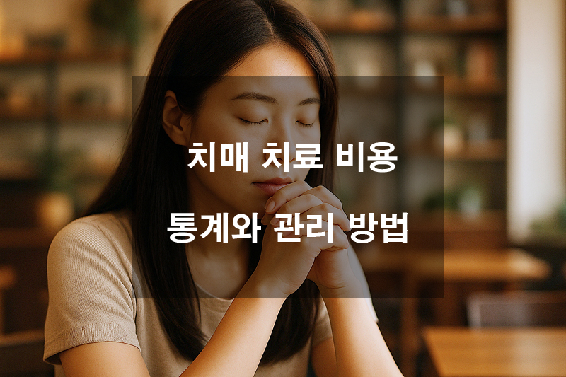 치매 치료 비용, 통계와 관리 방법