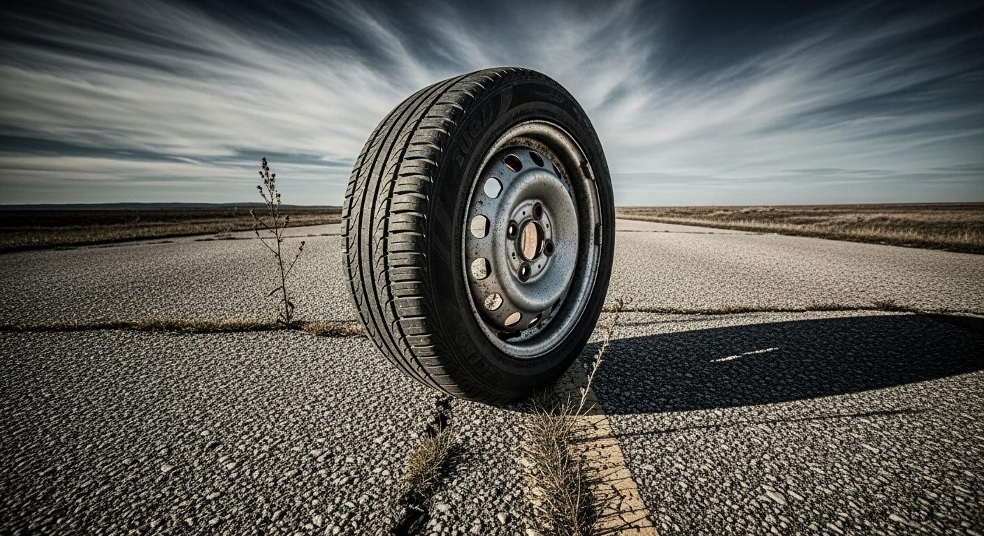 자동차 타이어 휠만 남는꿈