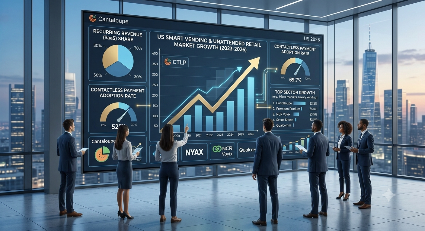 2026년 미국 스마트 자판기(Smart Vending) 산업 전망 및 대표 관련주 총정리