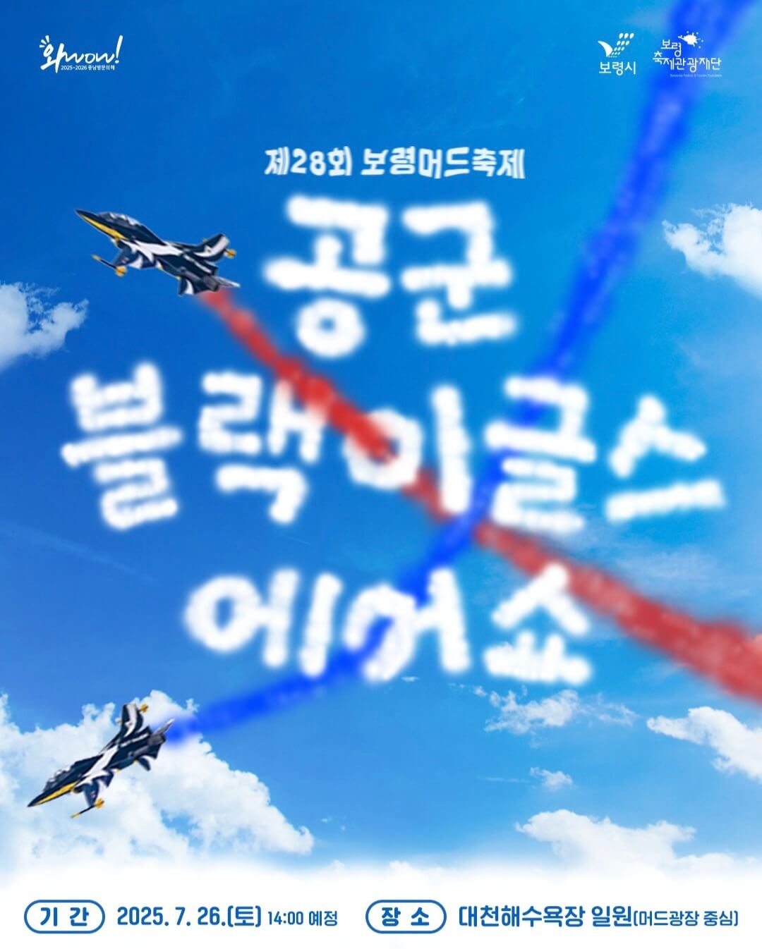 2025 보령머드축제 입장권 무료 할인