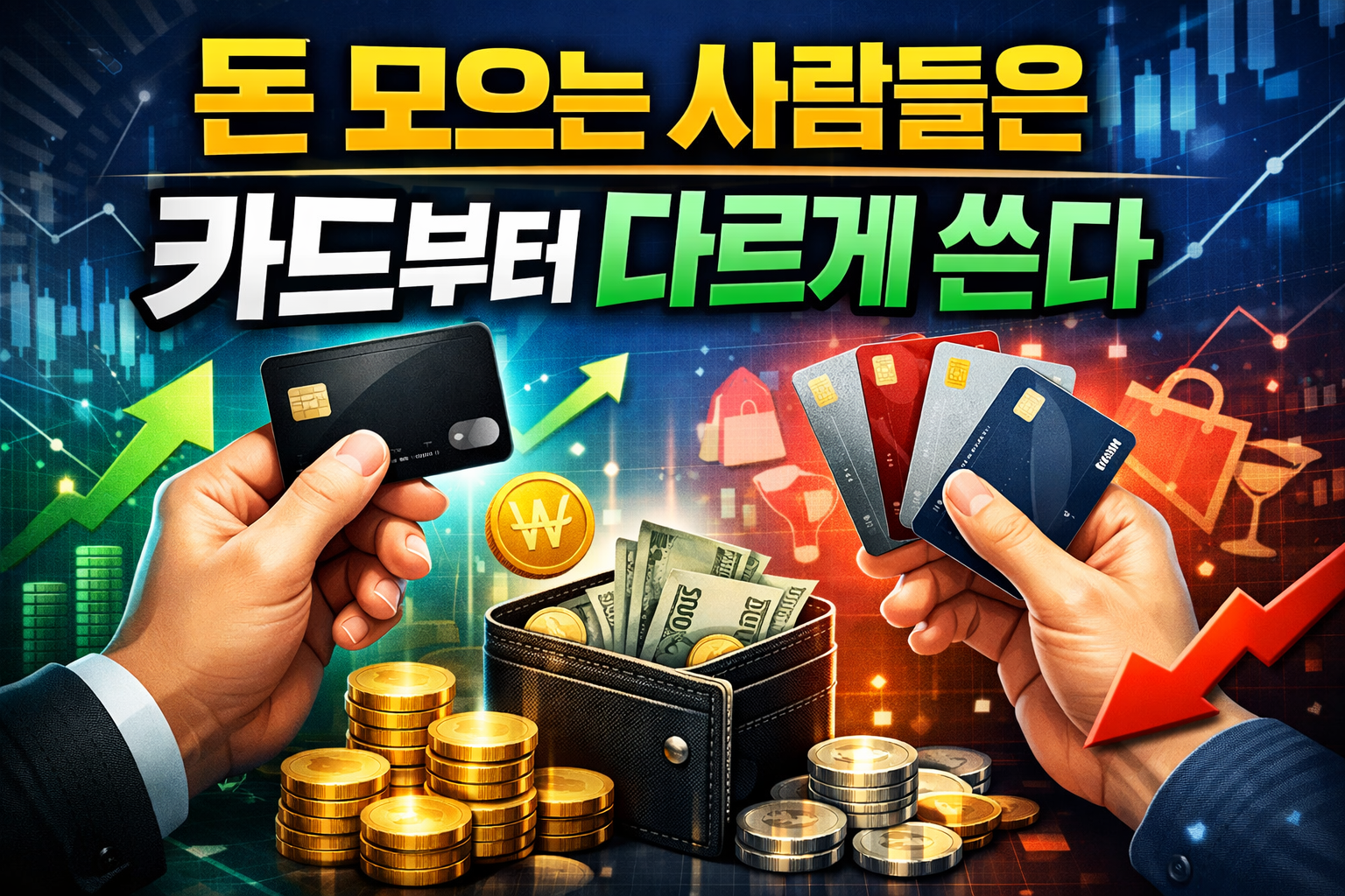 돈 모으는 사람들은 카드부터 다르게 쓴다