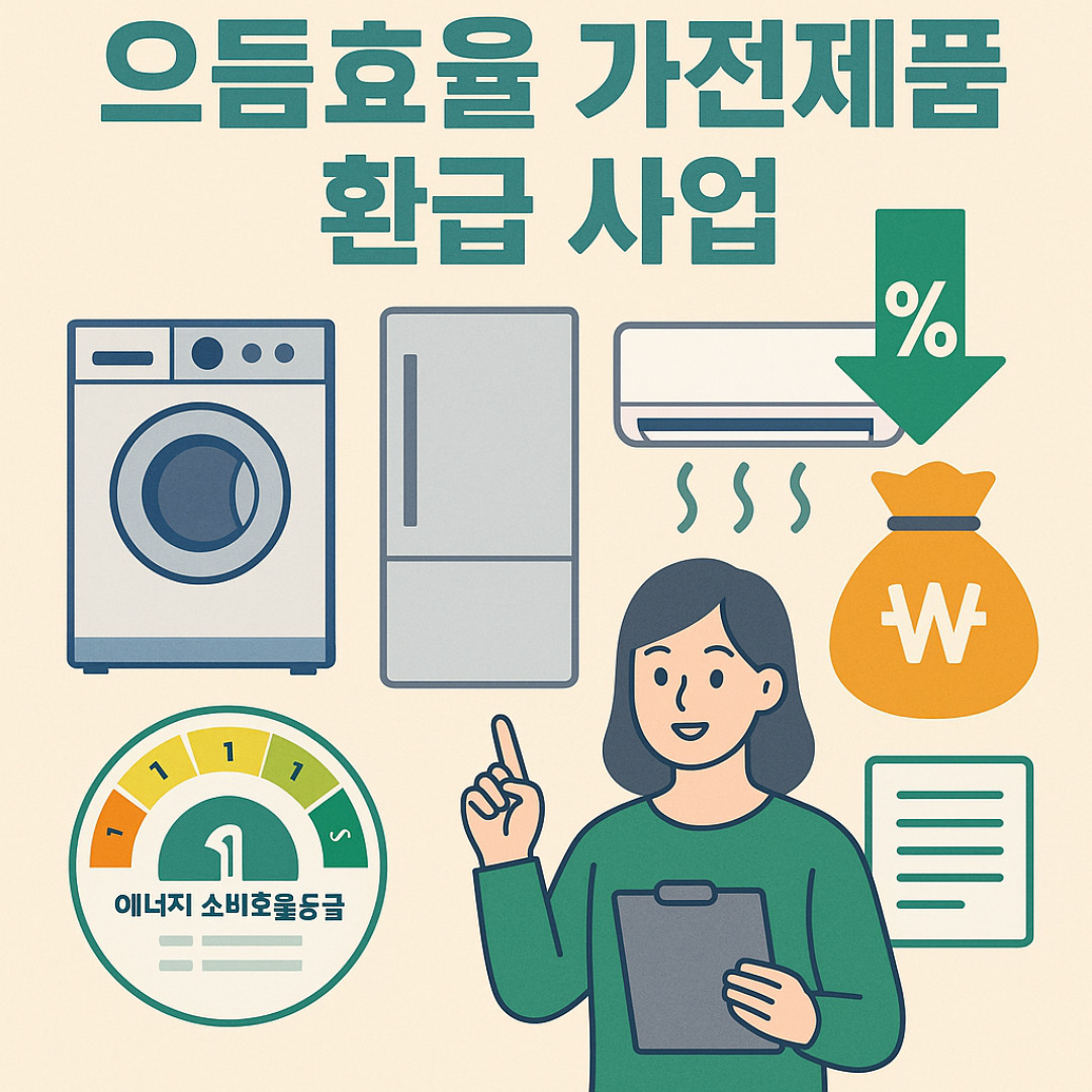 2025 가전제품 환근(2025 으뜸효율 가전환급)