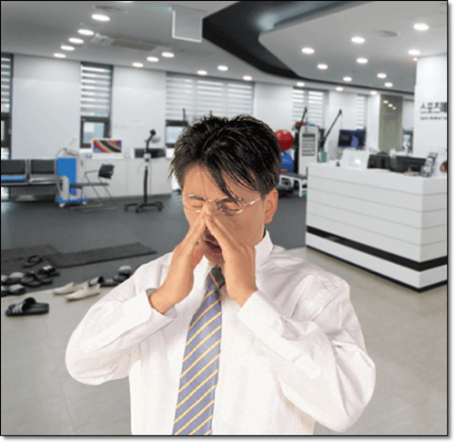 비염 환자