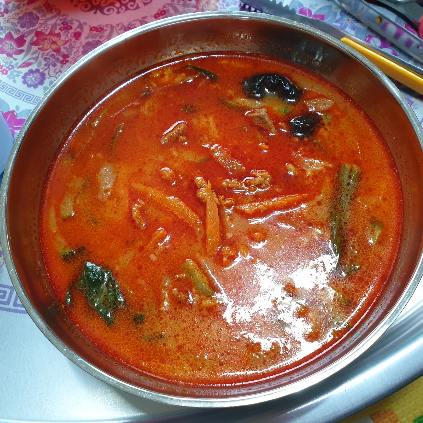 피코크_차돌짬뽕탕