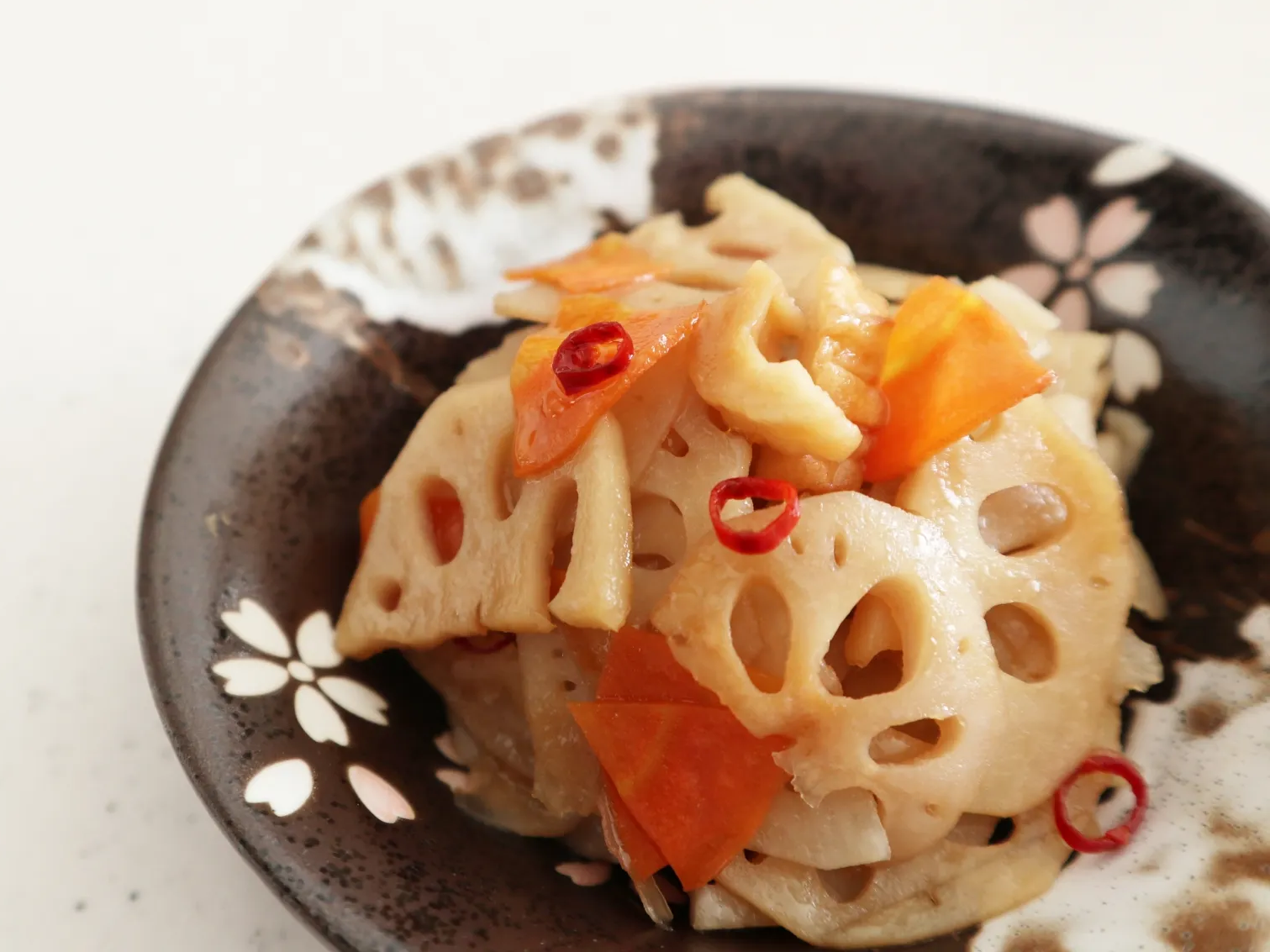 맛있는 연근조림