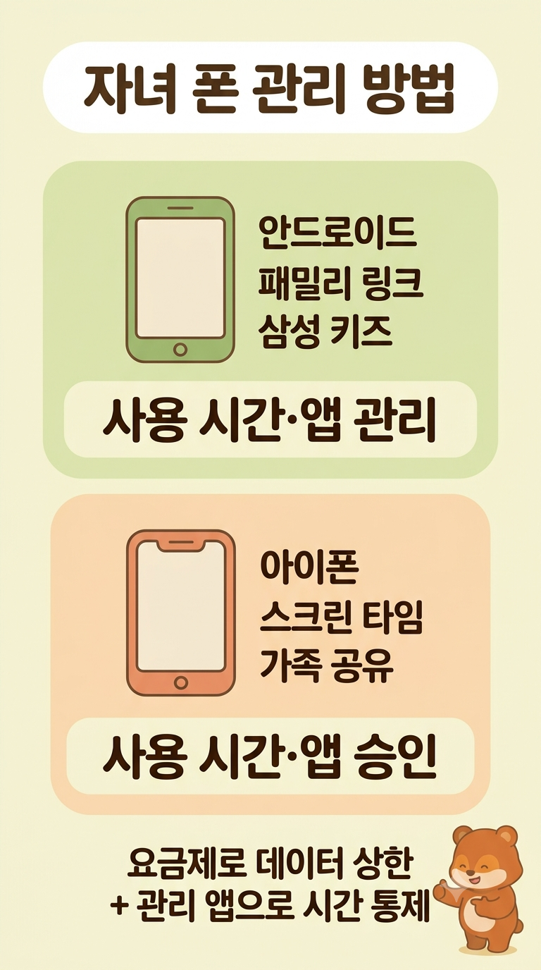 아이 첫 스마트폰, 요금 걱정 없는 무약정 선불폰은 어떨까요