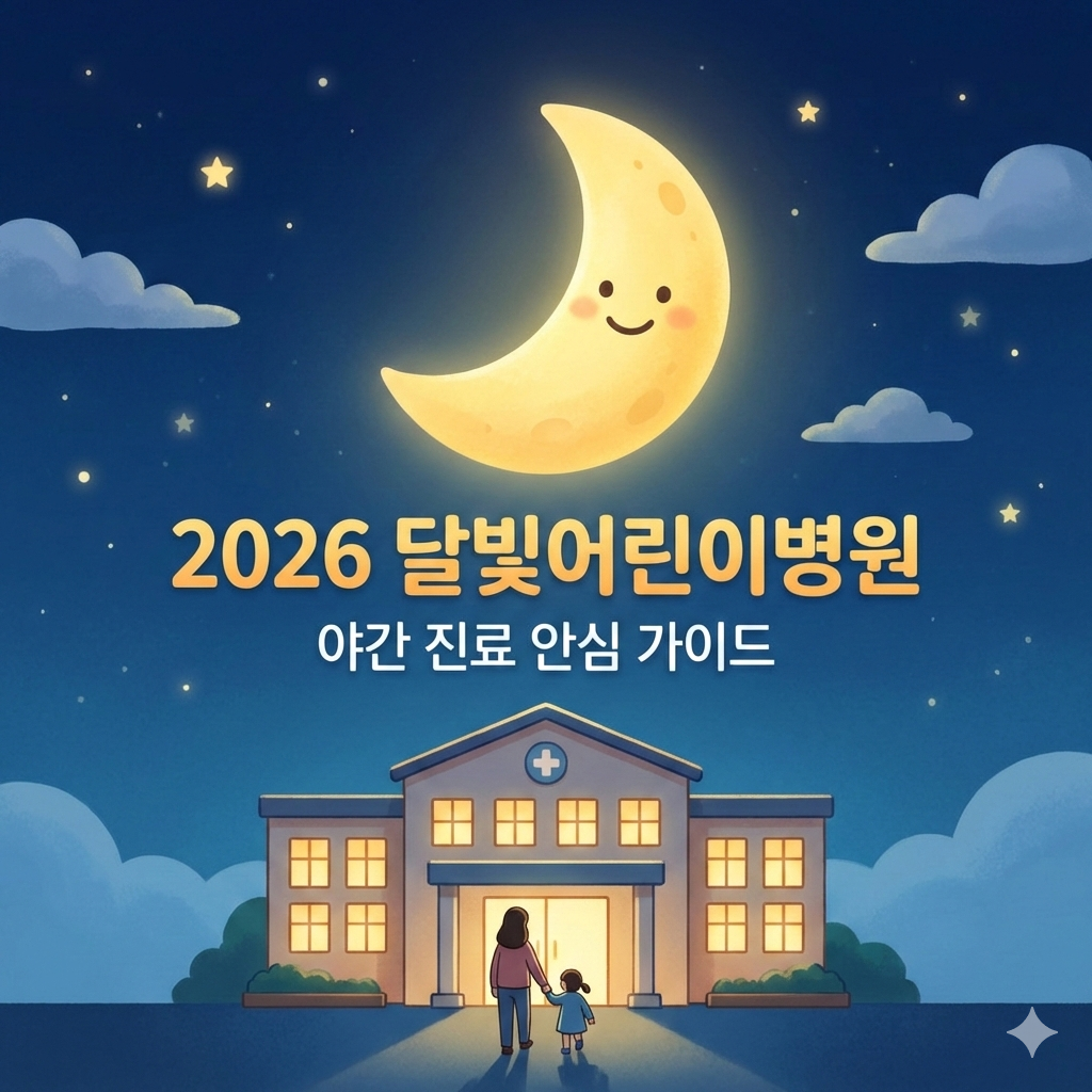 2026 달빛어린이병원 검색과 소아과 야간 진료 찾기 실전 가이드