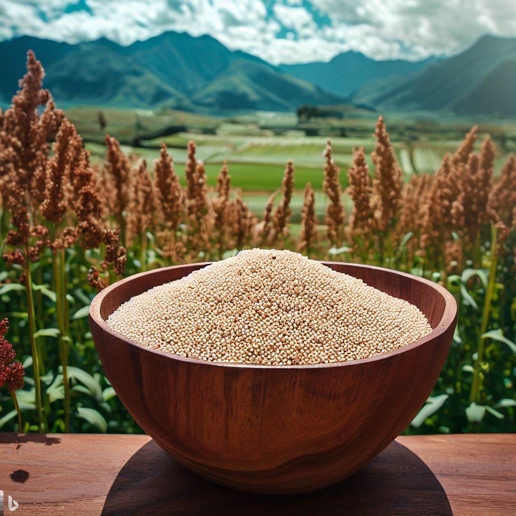 퀴노아 농장의 퀴노아