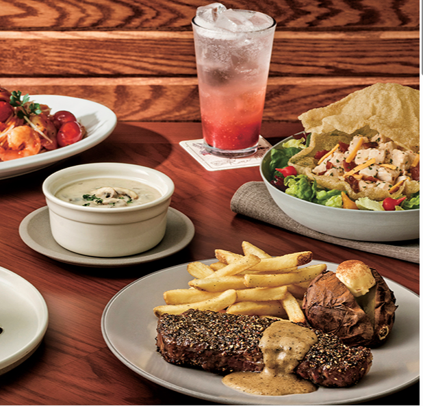 아웃백스테이크 런치메뉴