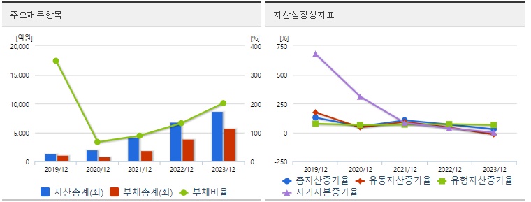 엔켐 재무지표