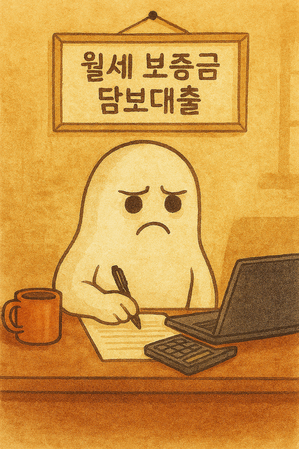 직장인·프리랜서 월세보증금 담보대출 자격 비교표