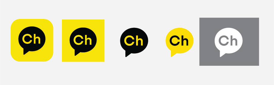 카카오채널 로고 ai png