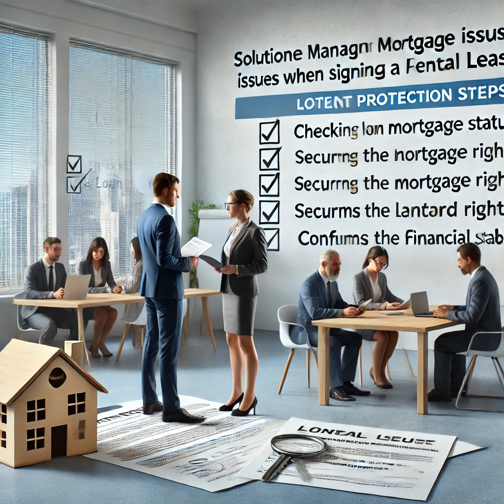 전세 계약 체결 시 임대인의 대출 및 근저당 문제 해결 방안