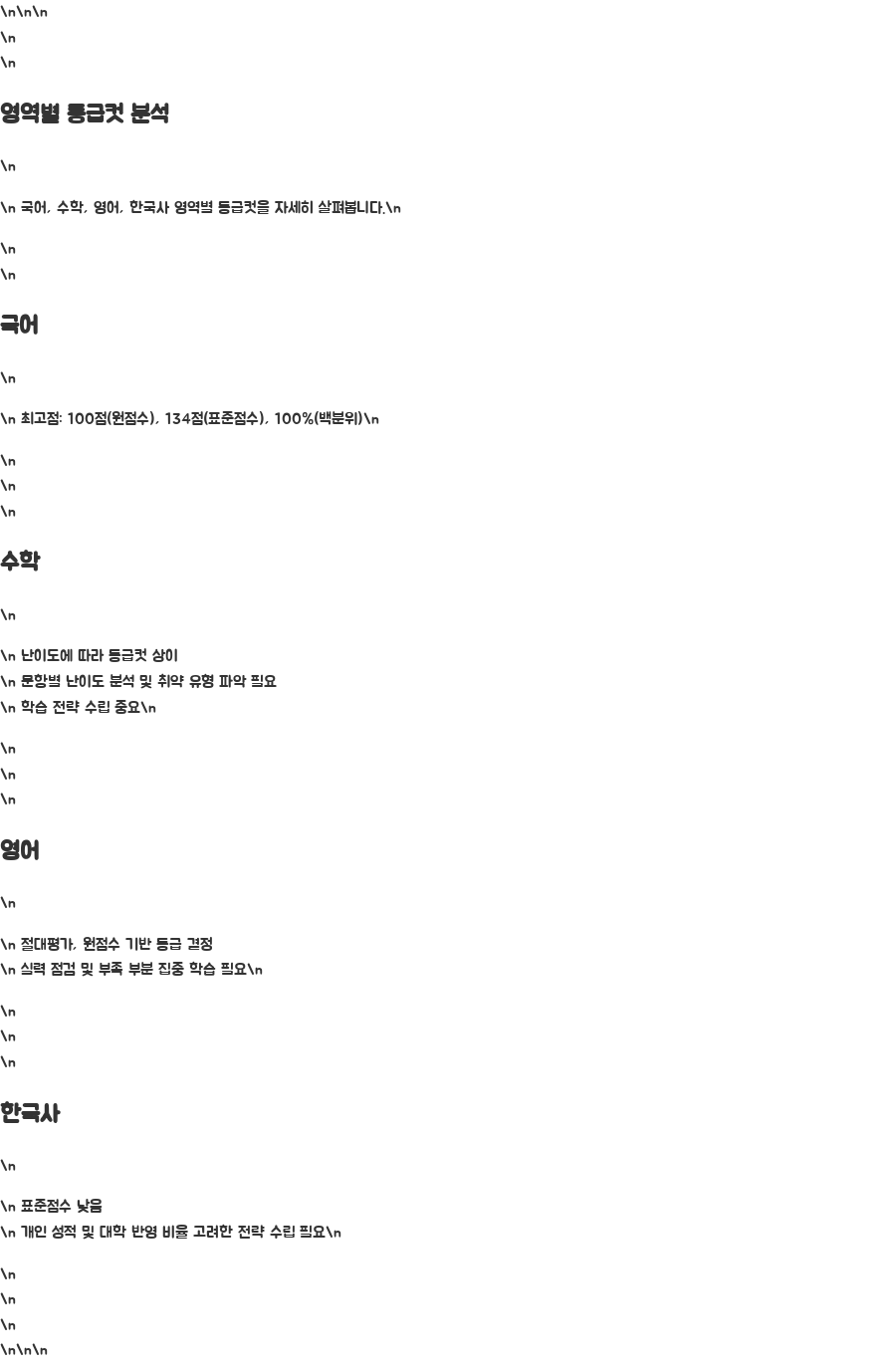 2023 수능 등급컷 분석! 나만의 입시 전략 찾기 - 영역별 등급컷 분석: 국어, 수학, 영어, 한국사 2023 수능 등급컷 분석! 나만의 입시 전략 찾기 - 영역별 등급컷 분석: 국어, 수학, 영어, 한국사