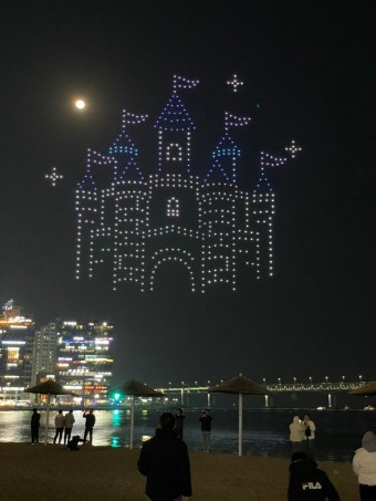광안리 M 드론 라이트쇼